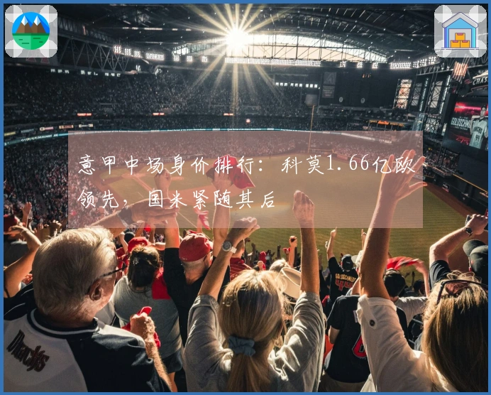 意甲中场身价排行：科莫1.66亿欧领先，国米紧随其后